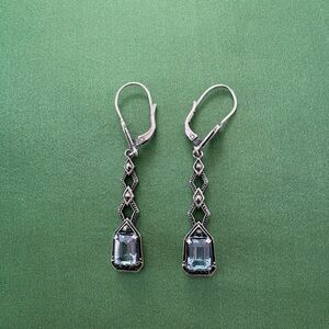 Elegant Silver Dangle Earrings